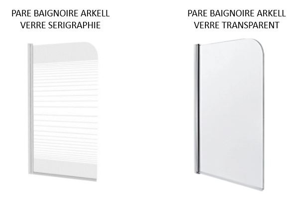 Pare-baignoires arkell : photo du produit rappelé le 13/08/2024