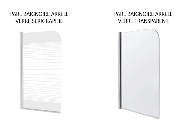 Pare-baignoires arkell : photo du produit rappelé le 13/08/2024