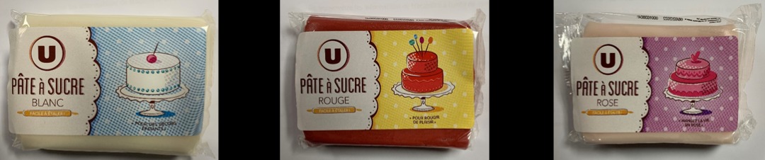 Pate a sucre U : photo du produit rappelé le 02/11/2021