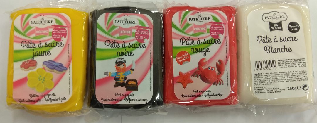Pate a sucre La Pateliere : photo du produit rappelé le 03/11/2021