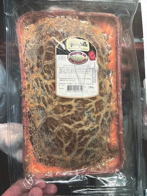 Pate au piment d'espelette mainuolle Mainjolle : photo du produit rappelé le 27/01/2025