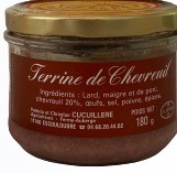 Pâté de chevreuil 180g Le Cochon du Madres : photo du produit rappelé le 23/10/2026