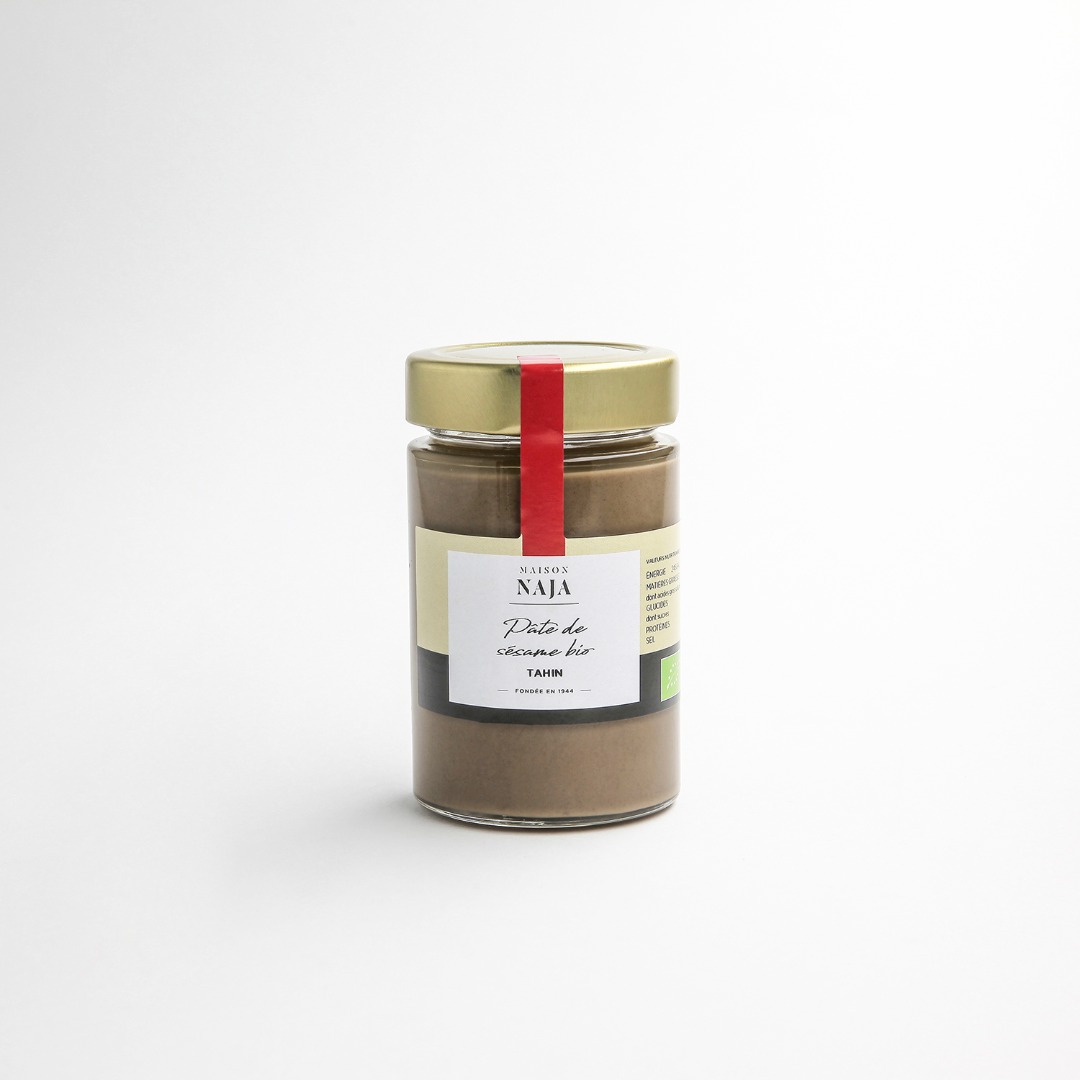 Pâte de sésame tahin bio Maison Naja : photo du produit rappelé le 25/05/2021