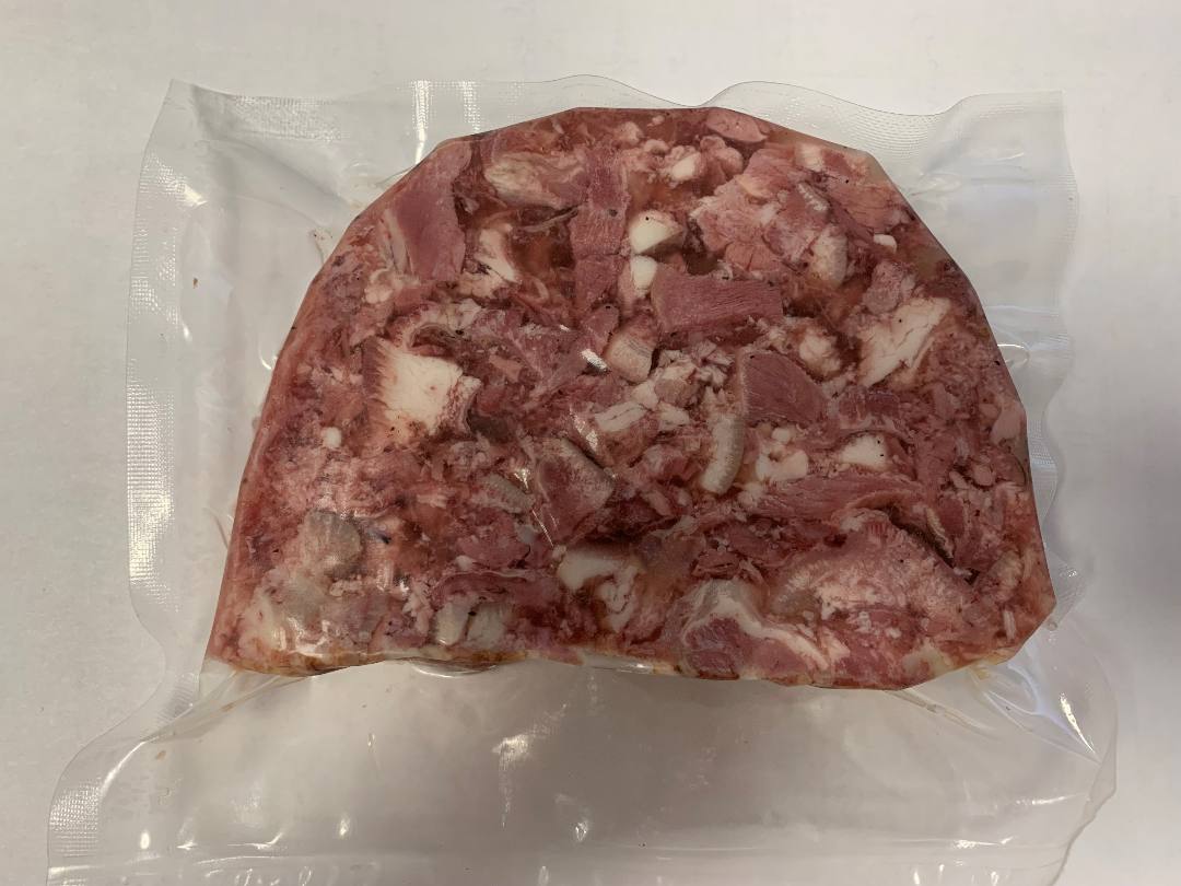 Pâté de tête Charcuterie Commenges : photo du produit rappelé le 09/08/2021