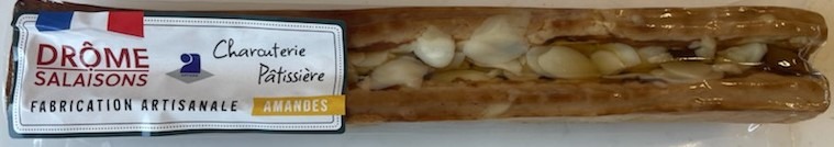 Pâté en croûte cocktail aux amandes Drôme Salaisons : photo du produit rappelé le 19/10/2022
