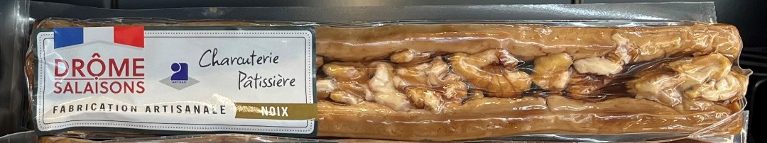Pâté en croûte cocktail aux noix Drôme Salaisons : photo du produit rappelé le 19/10/2022