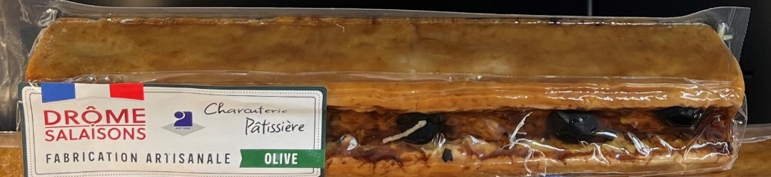 Pâté en croûte cocktail aux olives noires Drôme Salaisons : photo du produit rappelé le 19/10/2022