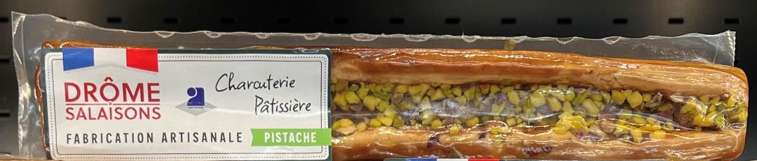 Pâté en croûte cocktail aux pistaches Drôme Salaisons : photo du produit rappelé le 19/10/2022