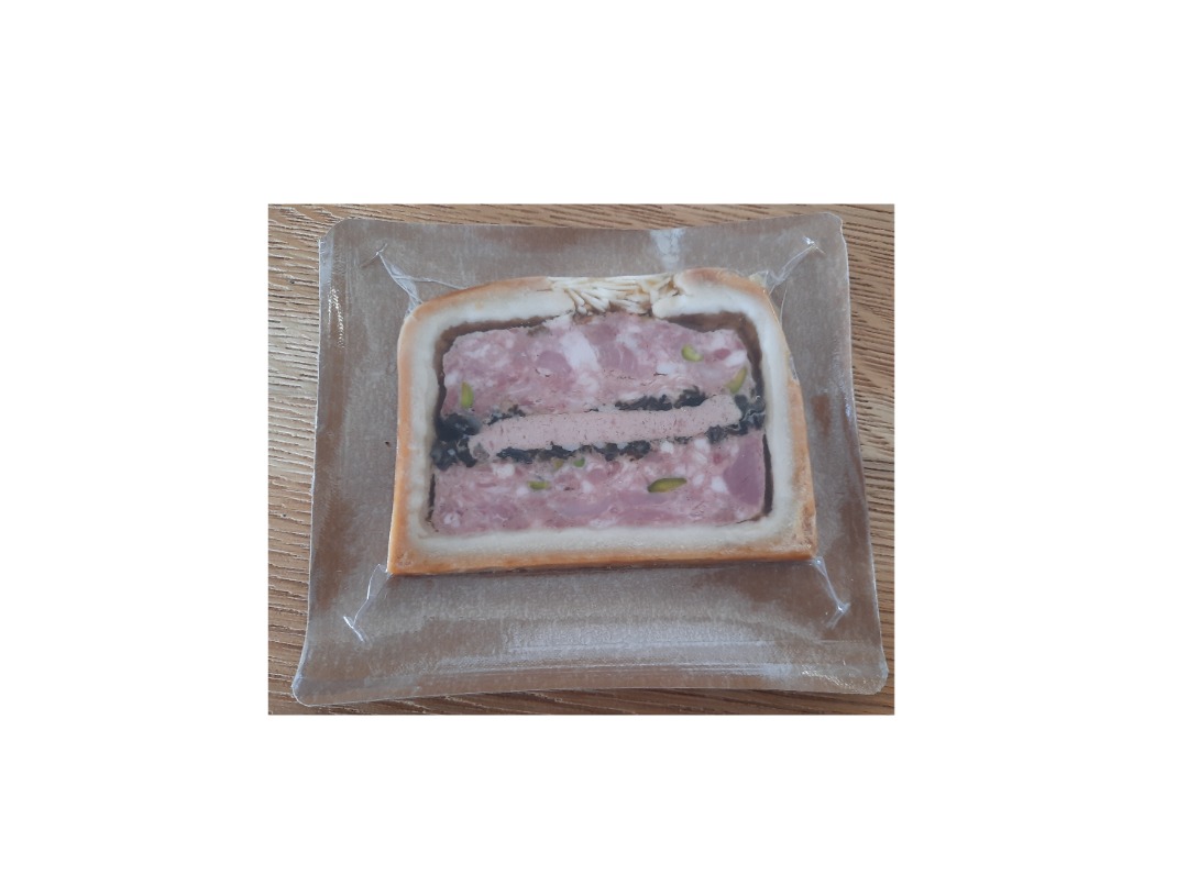 Pate en croute tranche Drôme Salaisons : photo 2 sur 2 du produit rappelé le 05/03/2026