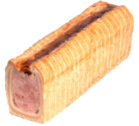 Pâté en croûte vendu prétranché pour les collectivités : photo du produit rappelé le 17/10/2022