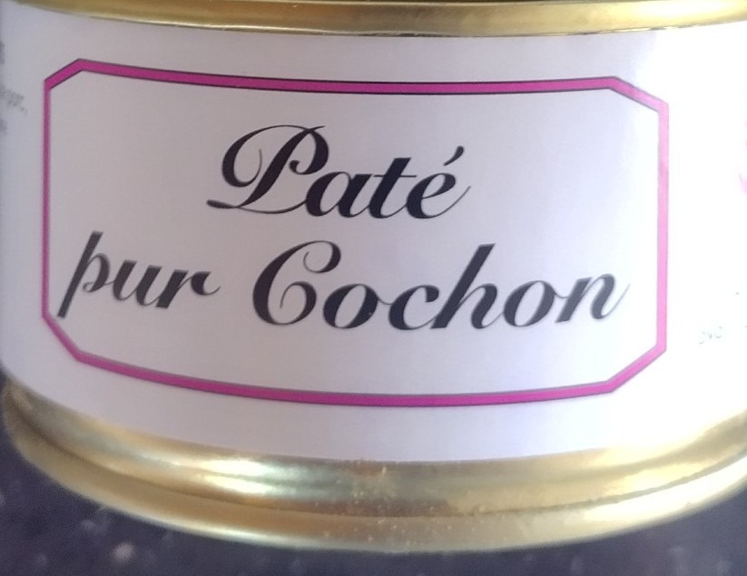 Pâté pur cochon 180g Le Cochon du Madres : photo du produit rappelé le 22/10/2026