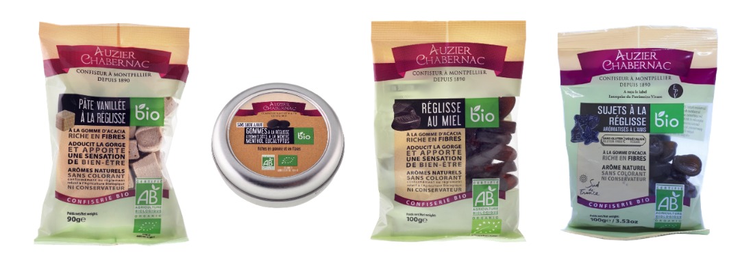 Pâte vanillée à la réglisse bio Auzier Chabernac : photo du produit rappelé le 26/10/2021