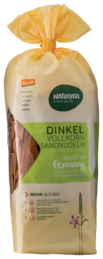 Pâtes à base d'épeautre complet Naturata : photo 2 sur 3 du produit rappelé le 11/05/2021