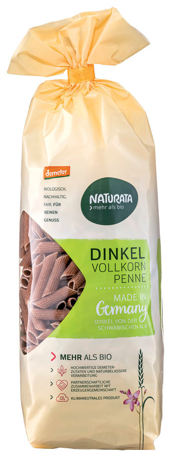 Pâtes à base d'épeautre complet Naturata : photo 3 sur 3 du produit rappelé le 11/05/2021