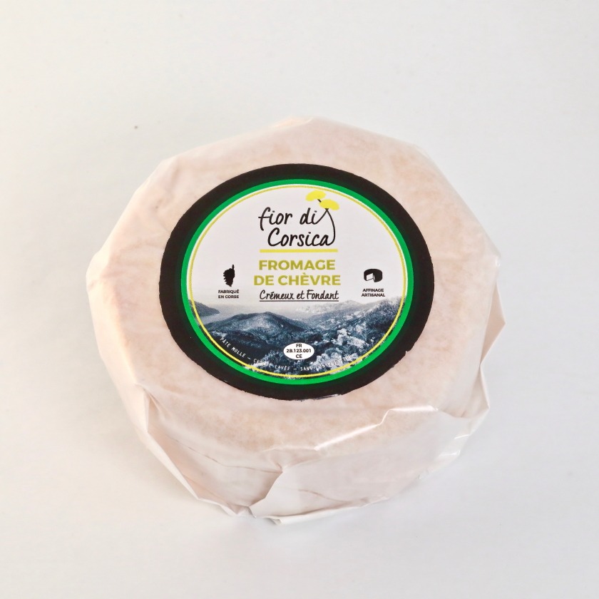 Pâtes molles de chèvre 250g Fior di Corsica : photo du produit rappelé le 02/06/2023