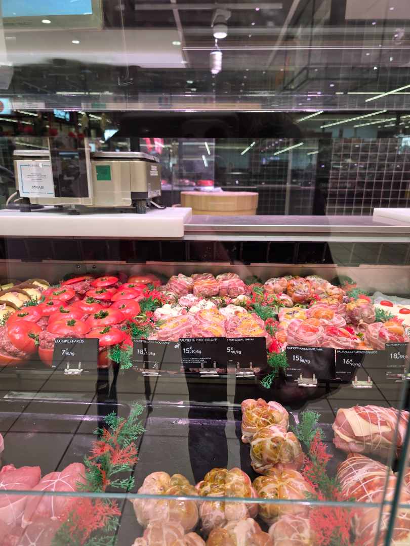 Paupiette de poulet au chorizo vendue à l'unité au rayon boucherie : photo du produit rappelé le 26/10/2026