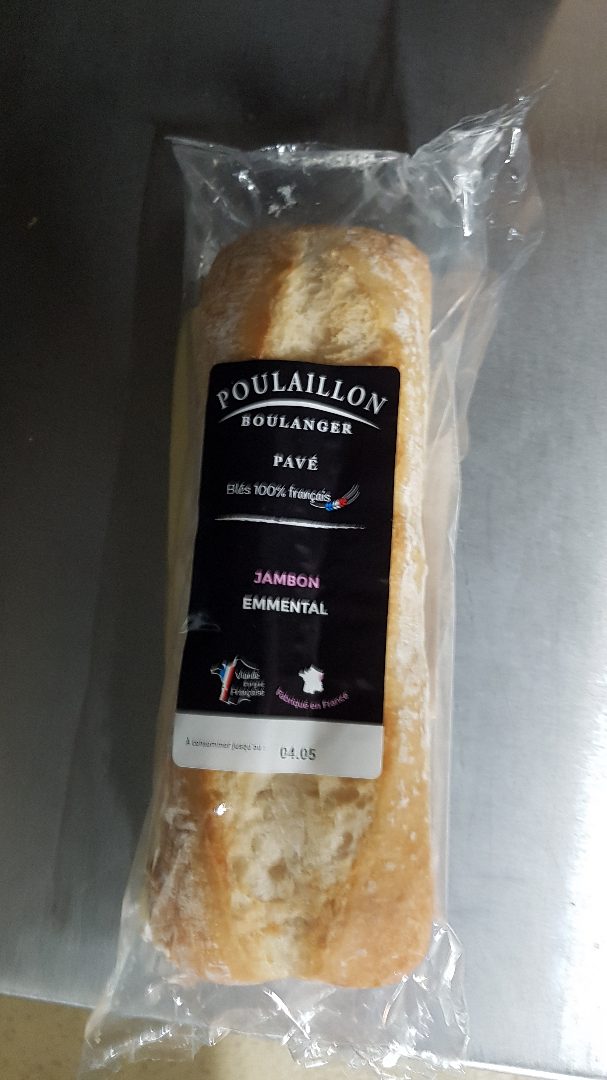 Pave jambon emmental Poulaillon : photo du produit rappelé le 05/05/2023