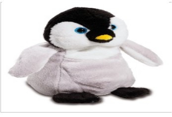 Peluche bébé manchot Impexit : photo du produit rappelé le 25/09/2025