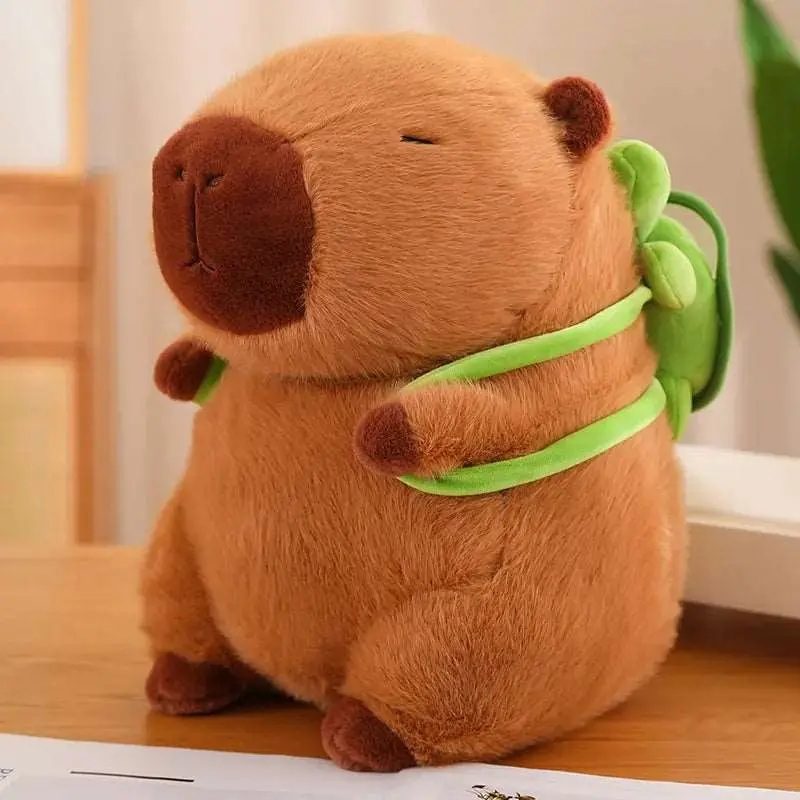 Peluche capybara cartable - 25cm : photo du produit rappelé le 30/01/2025