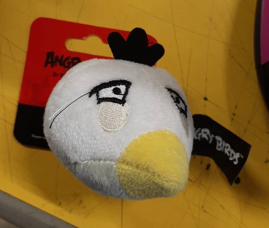 Peluche embout crayon angry birds Rovio : photo du produit rappelé le 12/07/2024