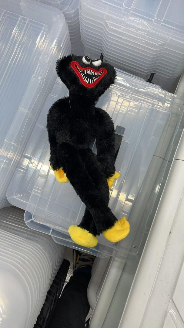 Peluche huggy wuggy : photo 3 sur 5 du produit rappelé le 24/02/2023