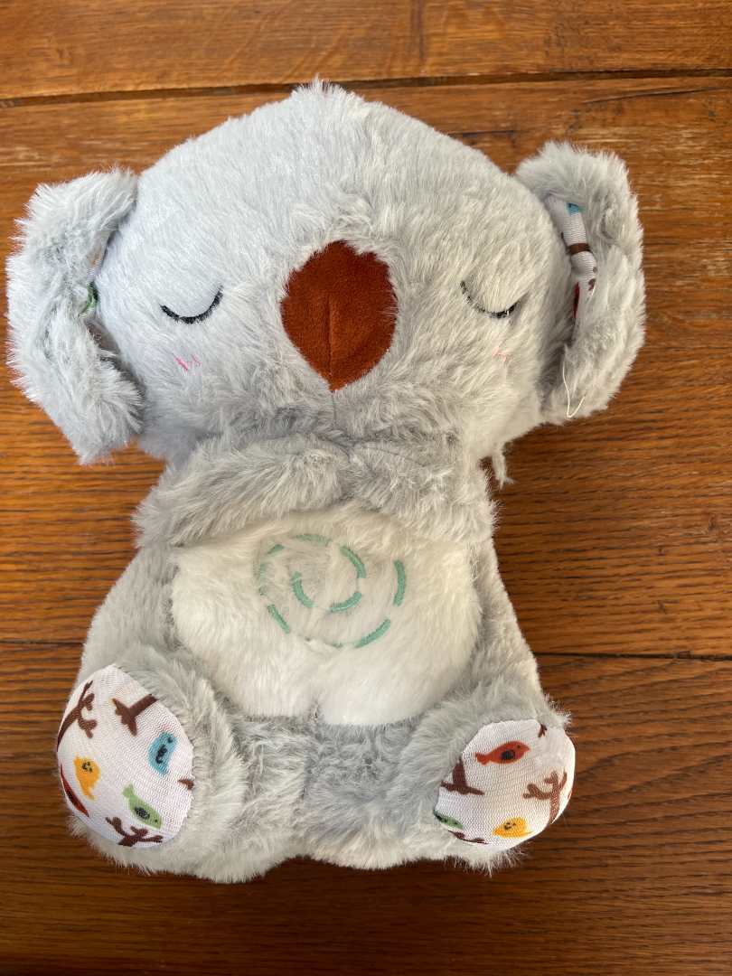 Peluche koala respirante : photo du produit rappelé le 13/05/2025
