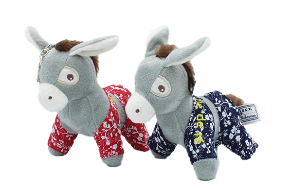 Peluche l'ane esteban porte clef Alice & les Pitchounes : photo du produit rappelé le 28/11/2023