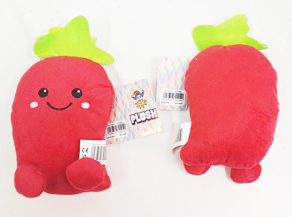Peluche legume kawaii 15 cm Henbrandt : photo du produit rappelé le 07/09/2026