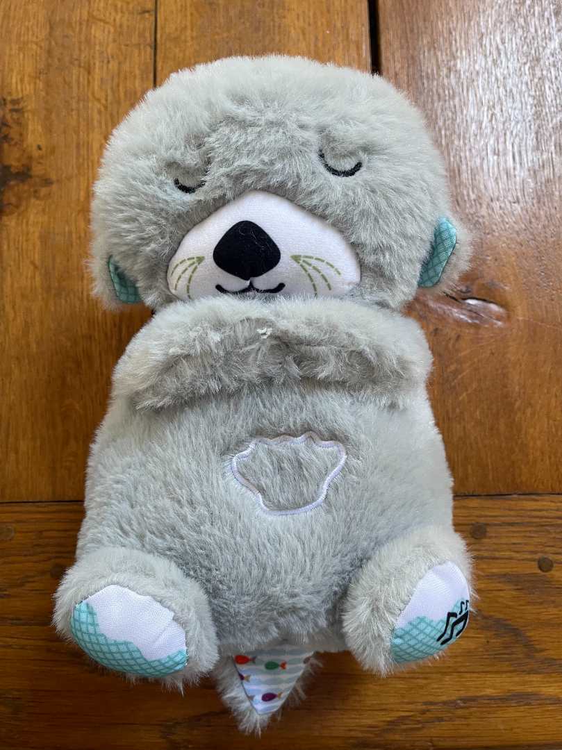 Peluche loutre respirante : photo du produit rappelé le 09/05/2025
