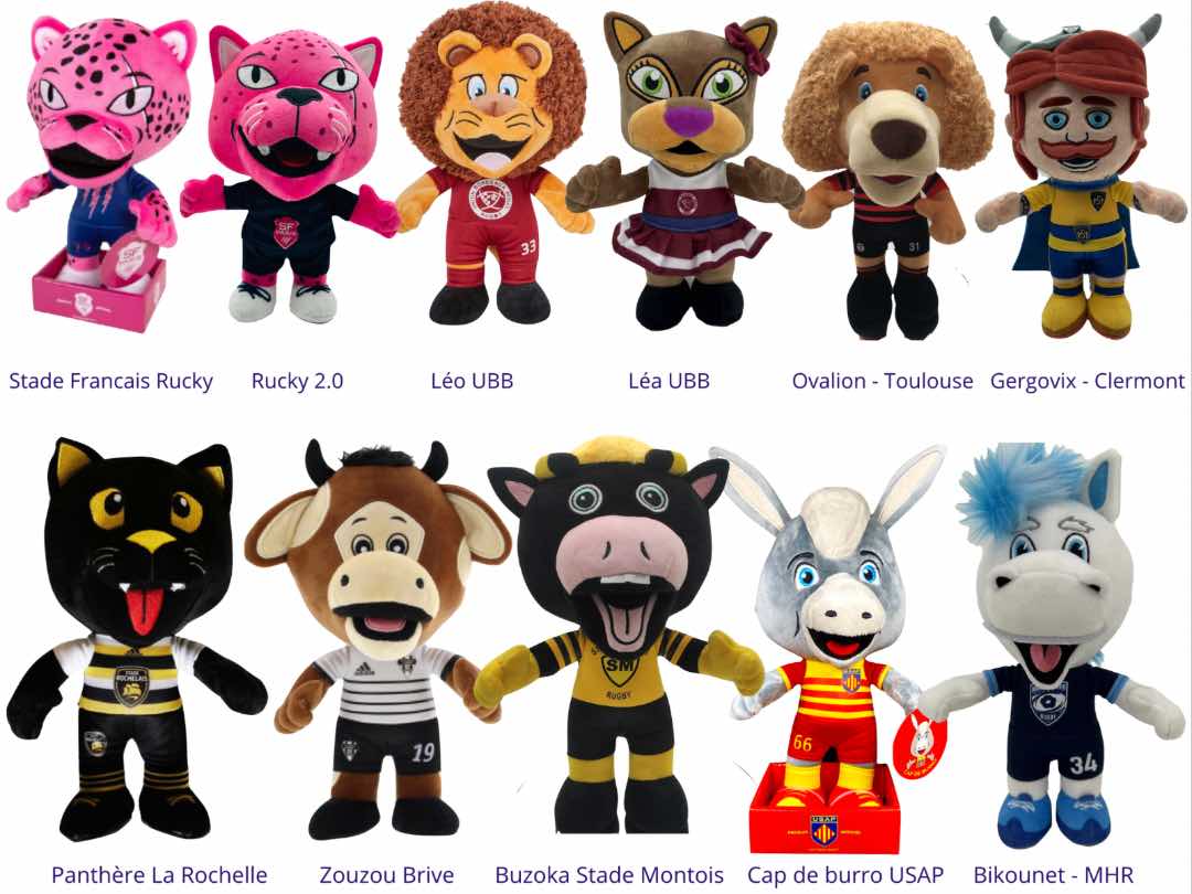 Peluche mascotte debout Poupluche : photo 4 sur 5 du produit rappelé le 20/12/2023