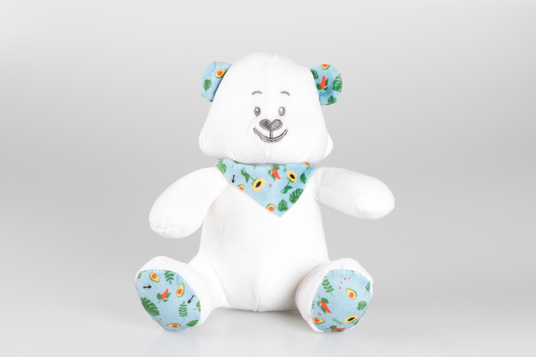 Peluche ours musti Mustela : photo du produit rappelé le 21/01/2025
