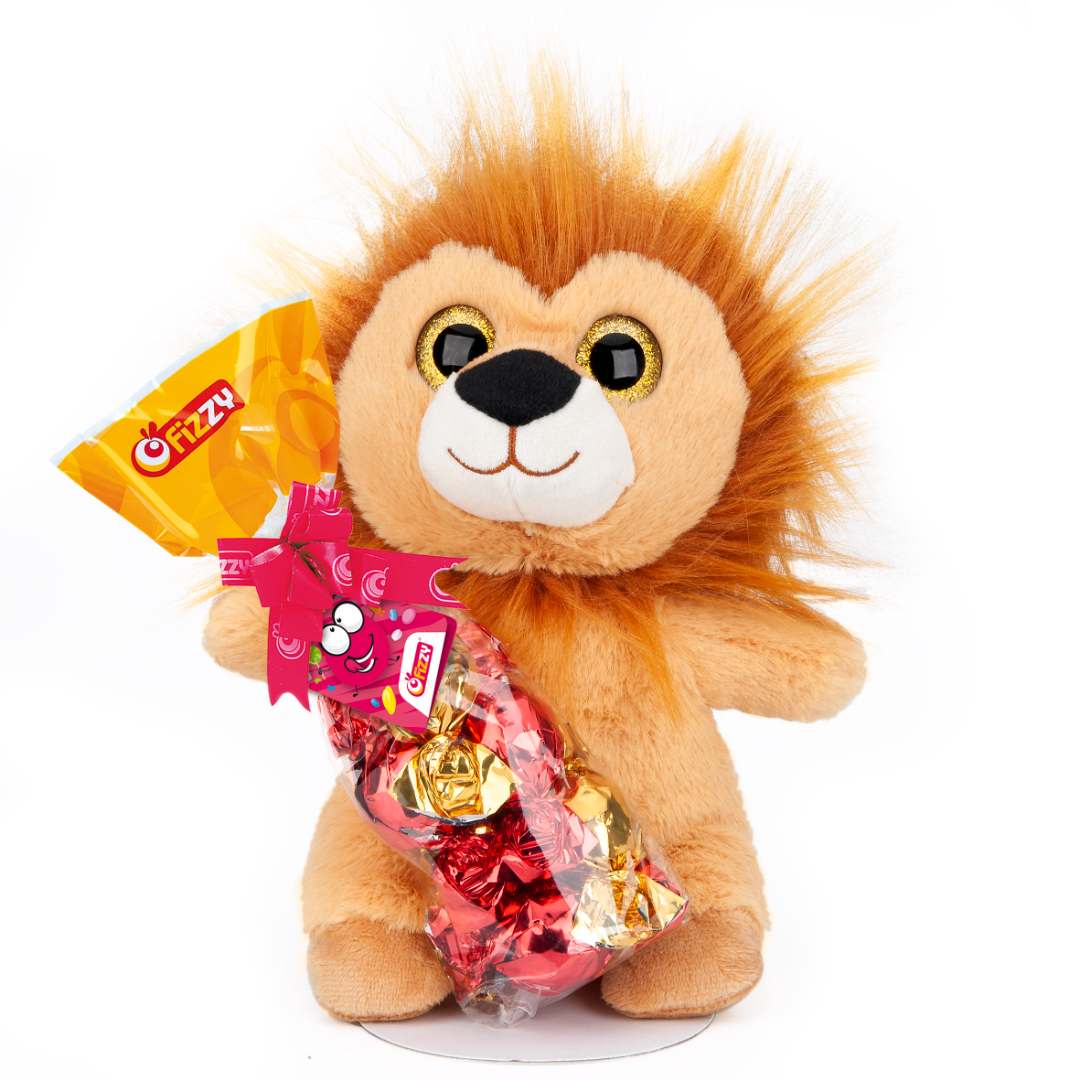 Peluche safari animal lion Fizzy : photo du produit rappelé le 15/02/2023
