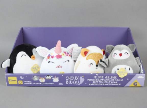 Peluche veilleuse Choux Bidou : photo du produit rappelé le 25/04/2023