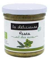 Pesto ail des ours 135g La Délicieuse : photo du produit rappelé le 21/08/2025