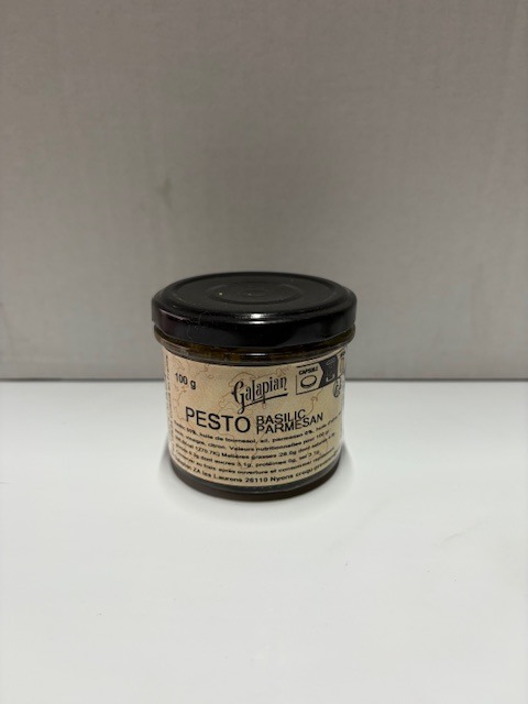 Pesto basilic parmesan Galapian : photo du produit rappelé le 18/10/2024