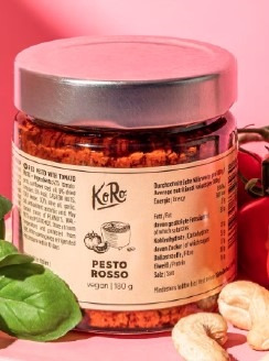 Pesto rosso/pesto verde Koro : photo du produit rappelé le 13/08/2025