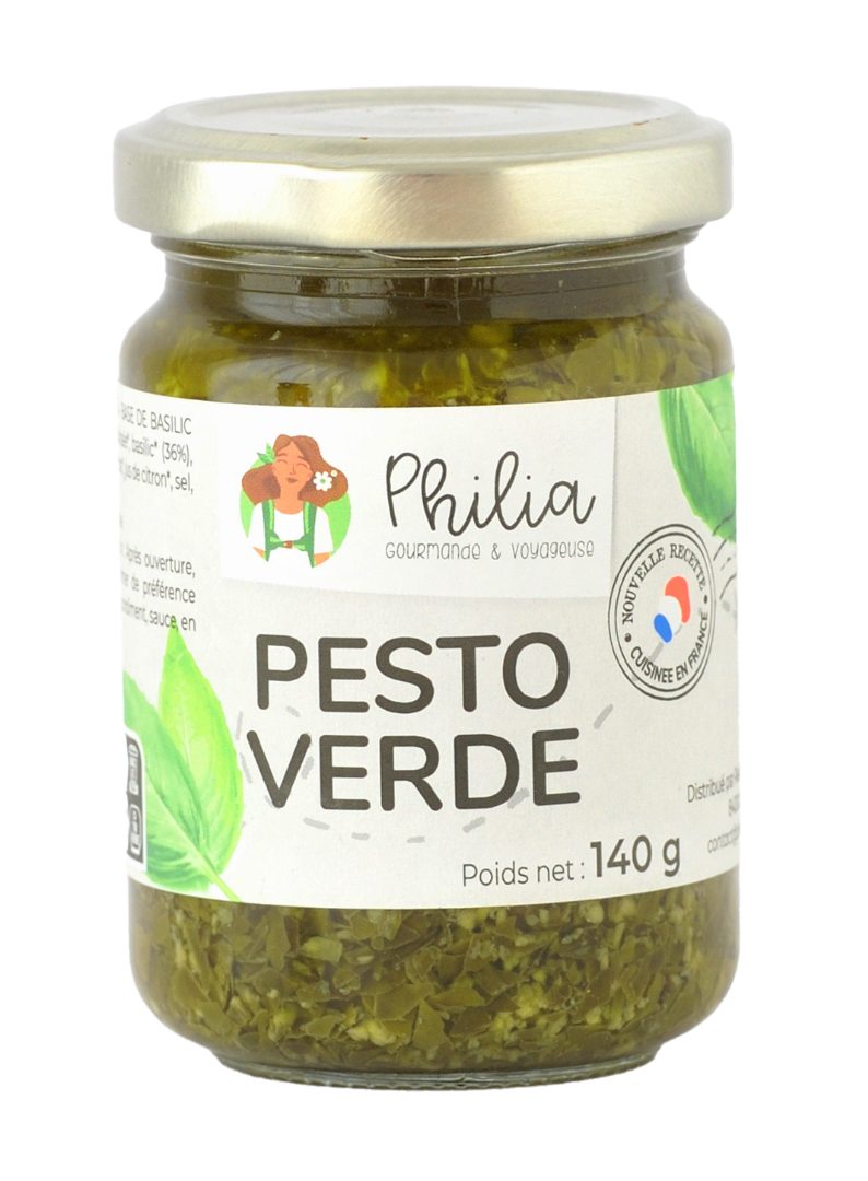 Pesto verde (140g) philia : photo du produit rappelé le 29/08/2025