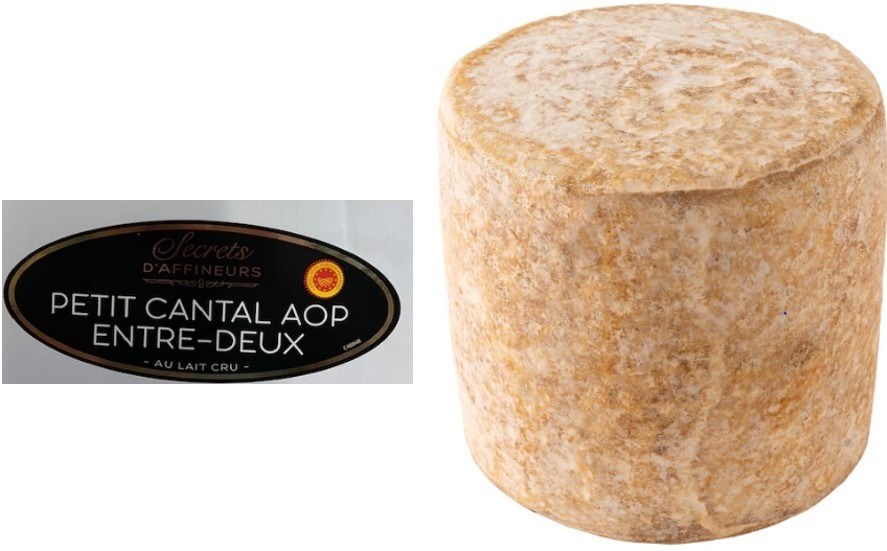 Petit cantal AOP entre-deux au lait cru Secrets d'Affineurs : photo du produit rappelé le 05/07/2024