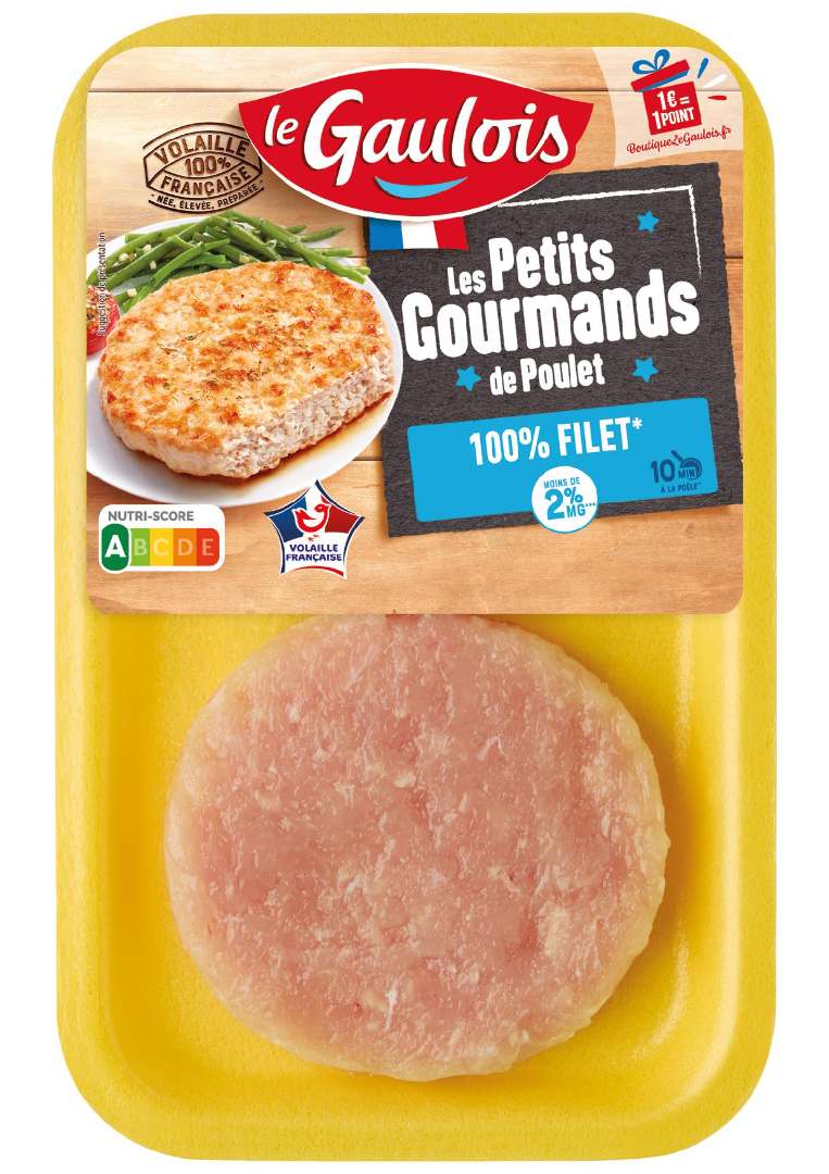 Petit gourmand filet Le Gaulois : photo du produit rappelé le 01/10/2026