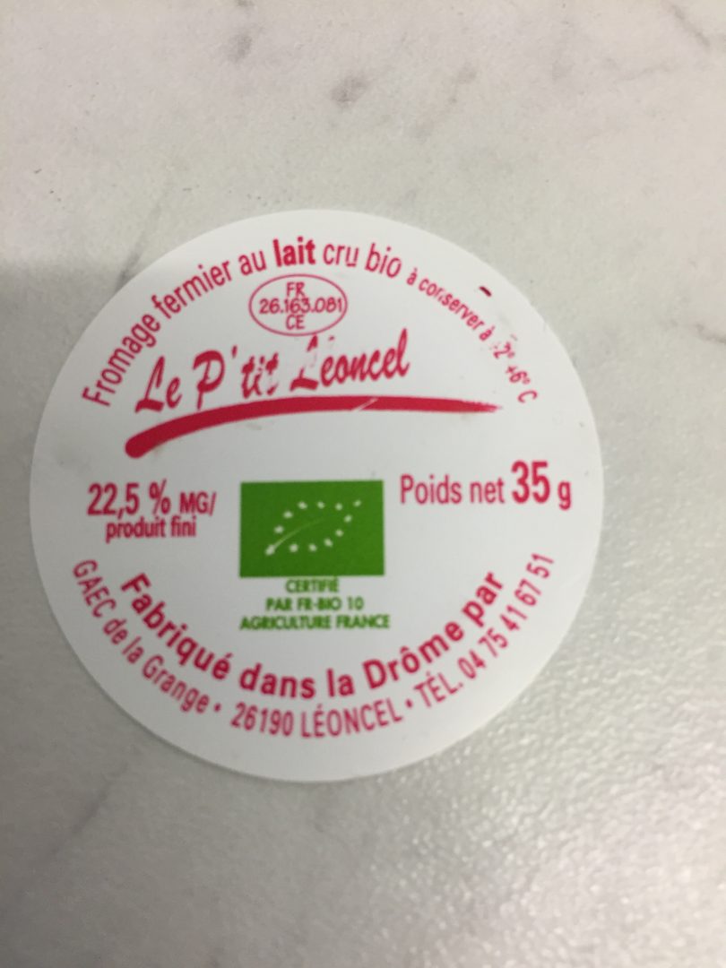 Petit leoncel : photo du produit rappelé le 23/12/2021
