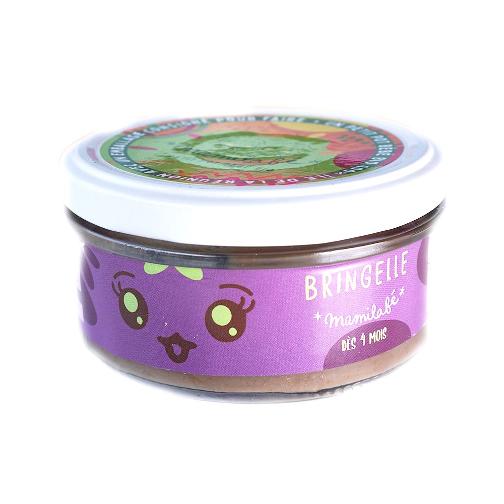 Petit pot bringelle Mamilafé : photo du produit rappelé le 13/10/2022