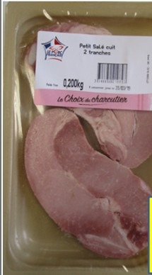 Petit salé cuit Le Choix du Charcutier : photo du produit rappelé le 11/06/2025