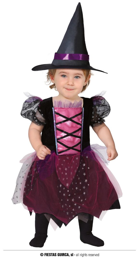 Petite sorcière pink witch 12- 18 mois Fiestas Guirca : photo du produit rappelé le 20/02/2023