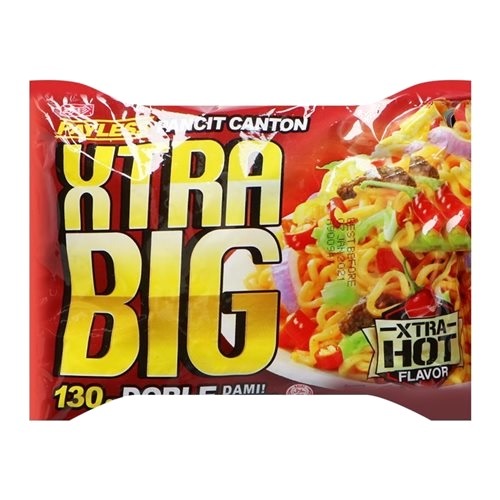 Ph instant pancit canton hot chili extra big Payless : photo du produit rappelé le 24/12/2021