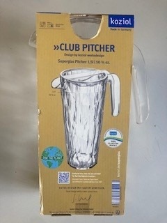 Pichet 1.5l club Koziol : photo du produit rappelé le 01/08/2024