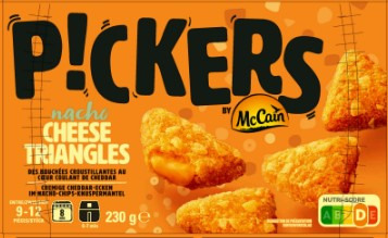 Pickers mccain nacho cheese triangles : photo du produit rappelé le 27/09/2024