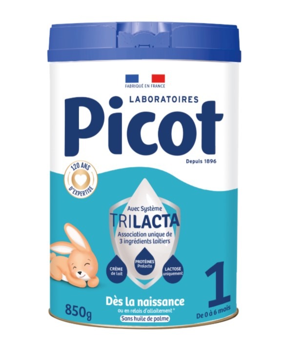 Picot laits infantiles en poudre : photo du produit rappelé le 21/01/2026