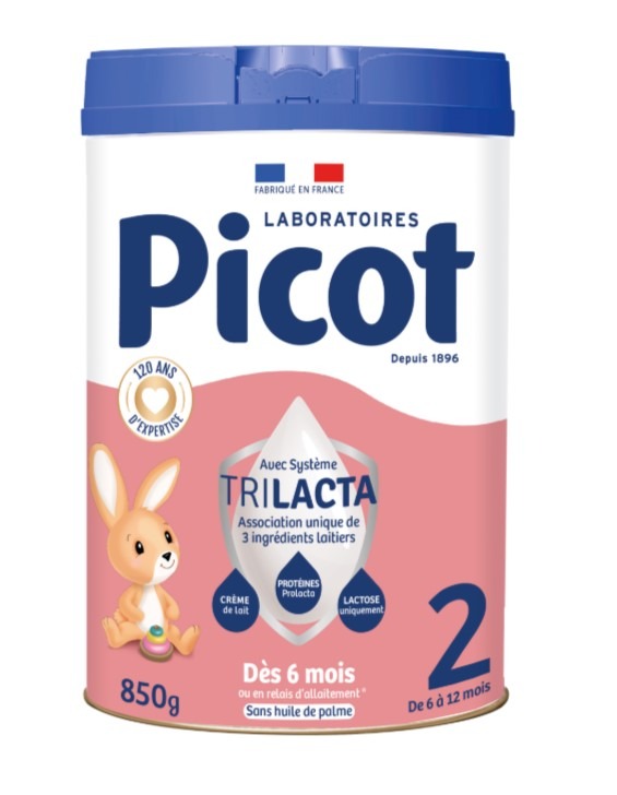 Picot laits infantiles en poudre : photo 2 sur 2 du produit rappelé le 21/01/2026
