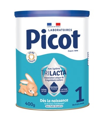 Picot laits infantiles en poudre : photo du produit rappelé le 21/01/2026