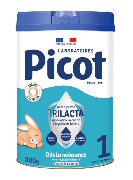 Picot laits infantiles en poudre : photo 2 sur 4 du produit rappelé le 21/01/2026